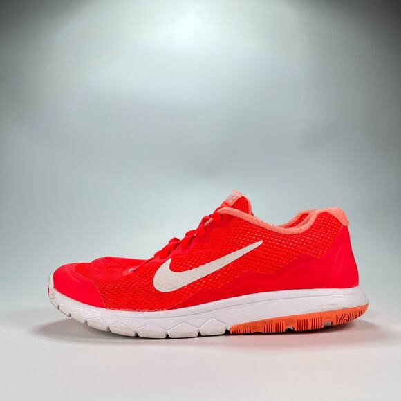 Nike Flex Experience RN 4 Bright Red Running Shoes 749178-602 Women's Size 8 - Picture 4 of 11